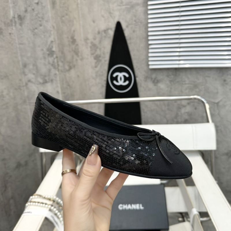 Ch*el flat shoes